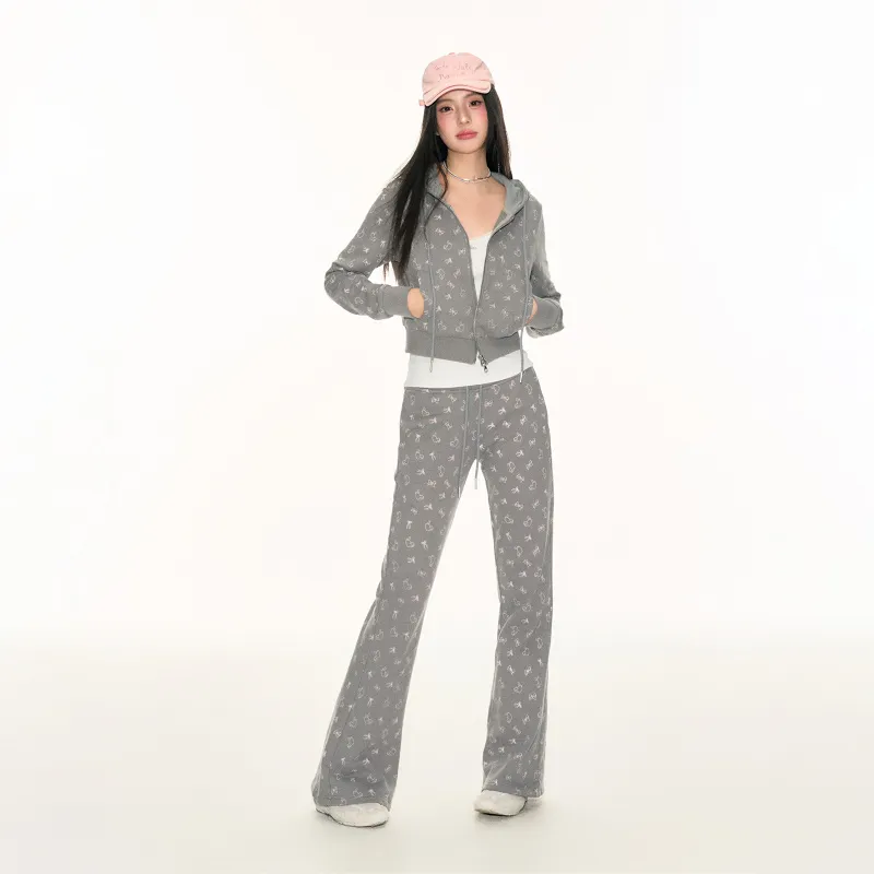 FPMZ Casual Pants Women's Gray-2