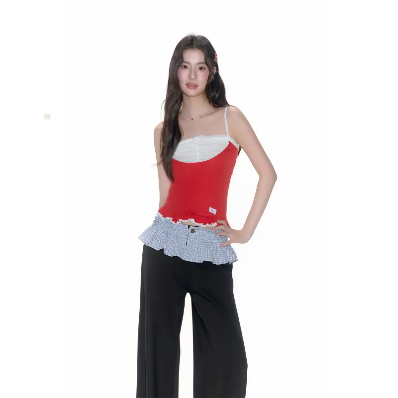 FPMZ Tank Tops Women's Red-2