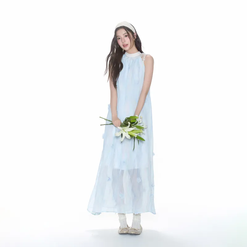 FPMZ Sleeveless Dresses Women's Blue-3