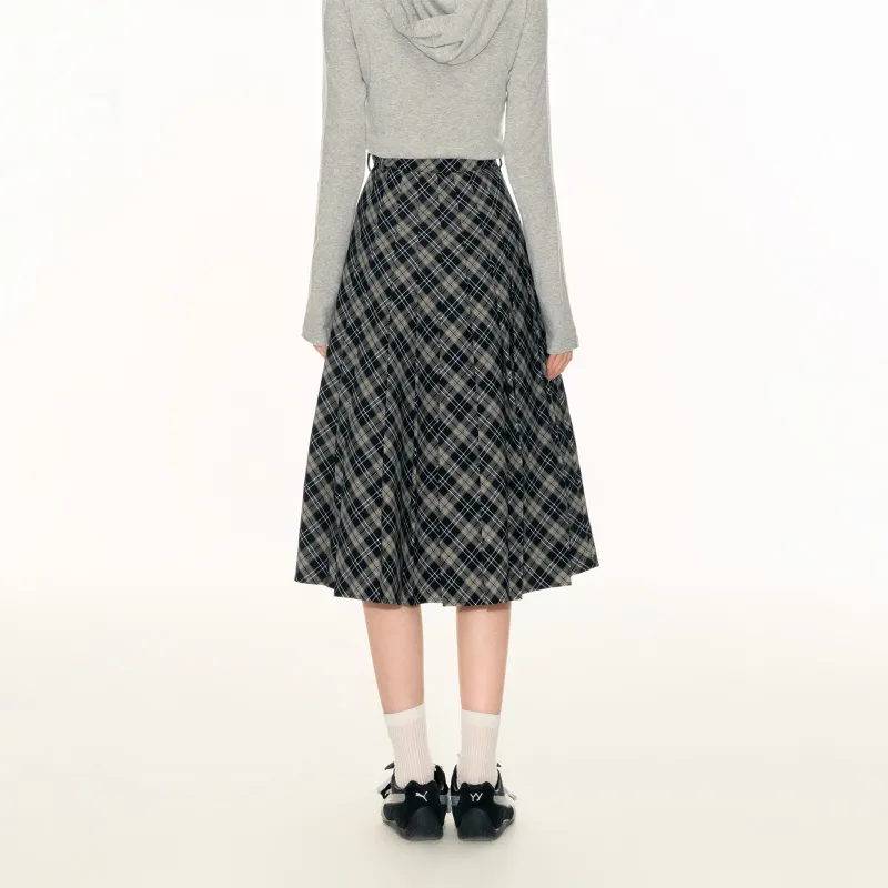 FPMZ Casual Long Skirts Women's Black-1