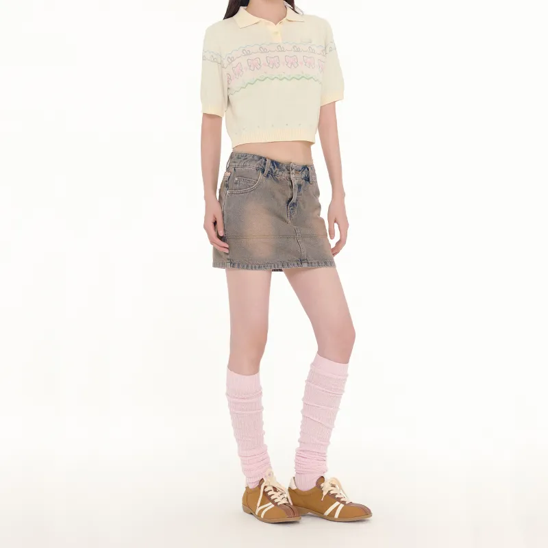 FPMZ Denim Short Skirts Women's-4