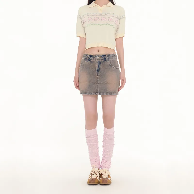 FPMZ Denim Short Skirts Women's-2