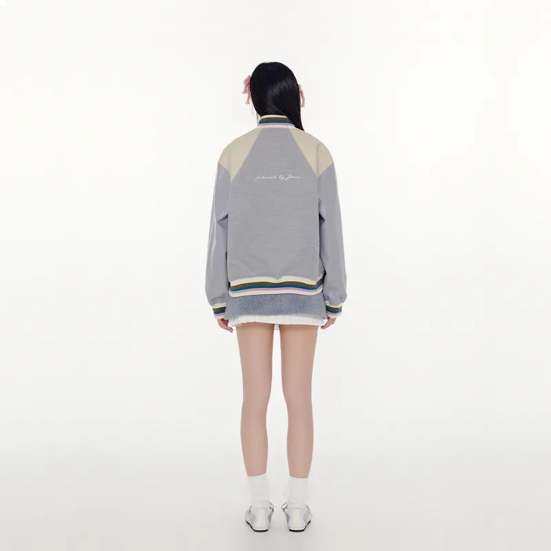 FPMZ Baseball Jacket Women's Gray-2