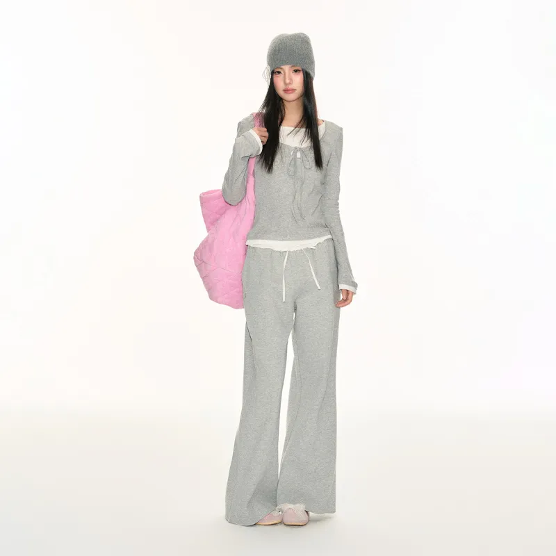 FPMZ Casual Pants Women's Gray-3