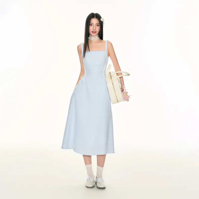 FPMZ Slip Dresses Women's Light Blue-3