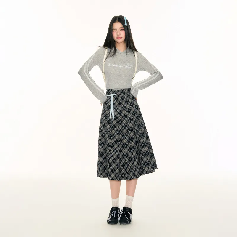 FPMZ Casual Long Skirts Women's Black-2