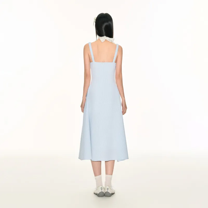 FPMZ Slip Dresses Women's Light Blue-4