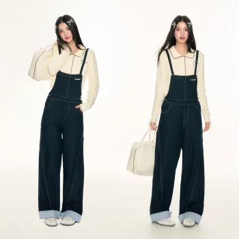 FPMZ Overalls Women's Navy Blue