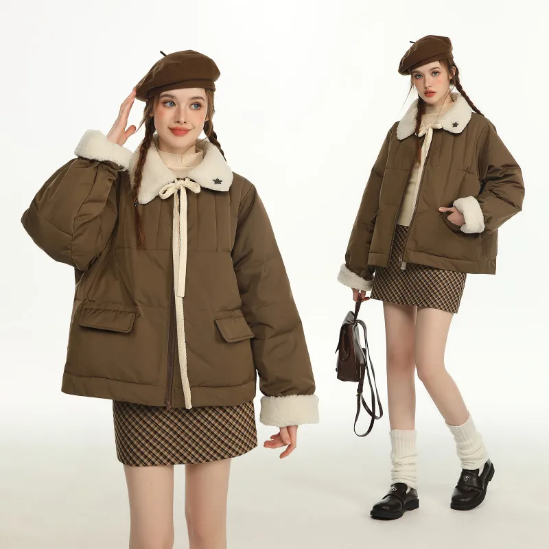 FPMZ Puffer Jacket Women's Brown-1