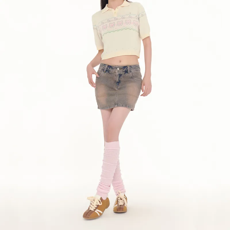 FPMZ Denim Short Skirts Women's-3