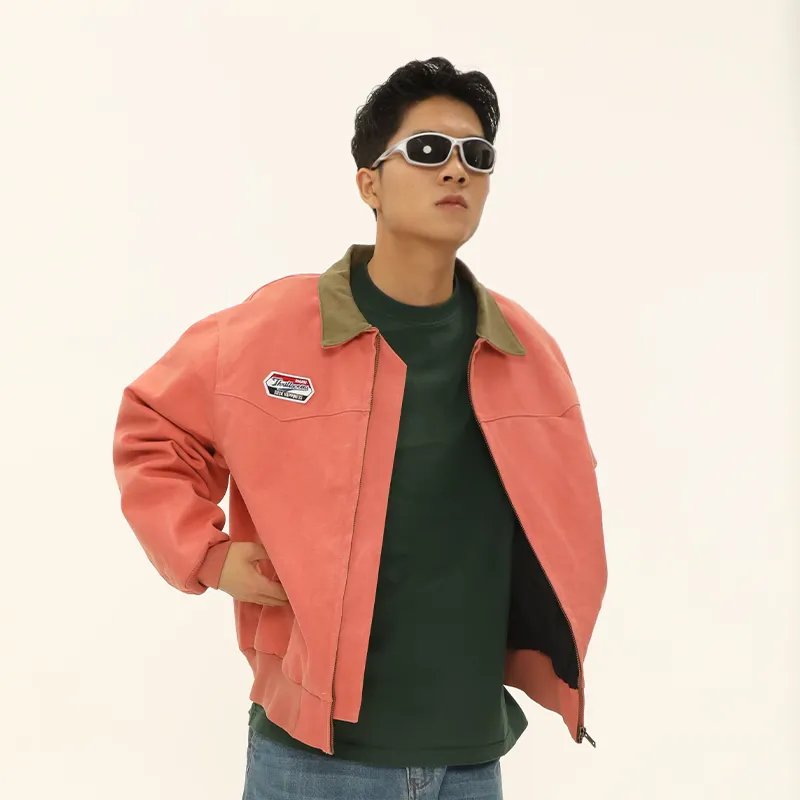 Thrillscrew Jackets Unisex Watermelon Red-2
