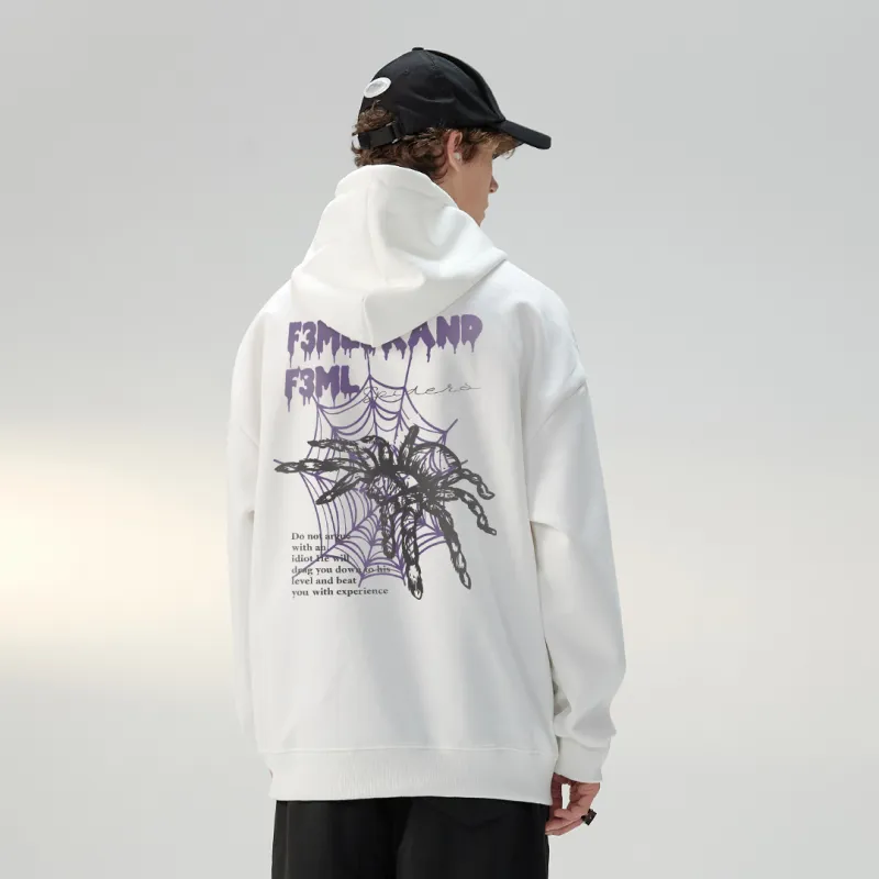 F3ML Spider-print Unisex Sweatshirt-13