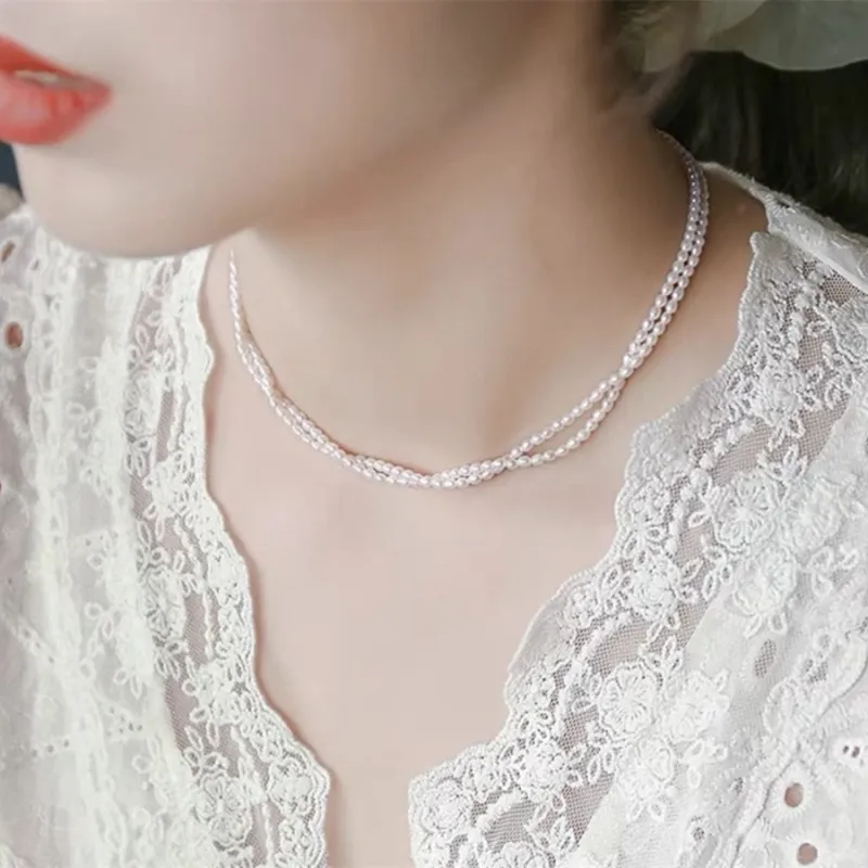 CHUNZHIDUO Pearl Necklaces Women's-3