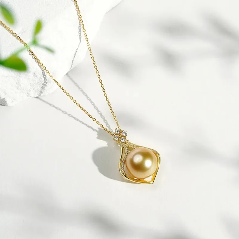 CHUNZHIDUO Pearl Pendants Unisex-1