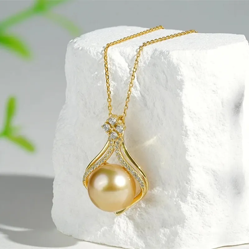 CHUNZHIDUO Pearl Pendants Unisex-2