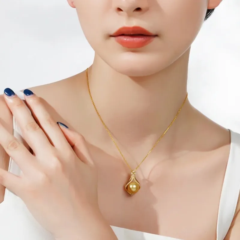 CHUNZHIDUO Pearl Pendants Unisex-4