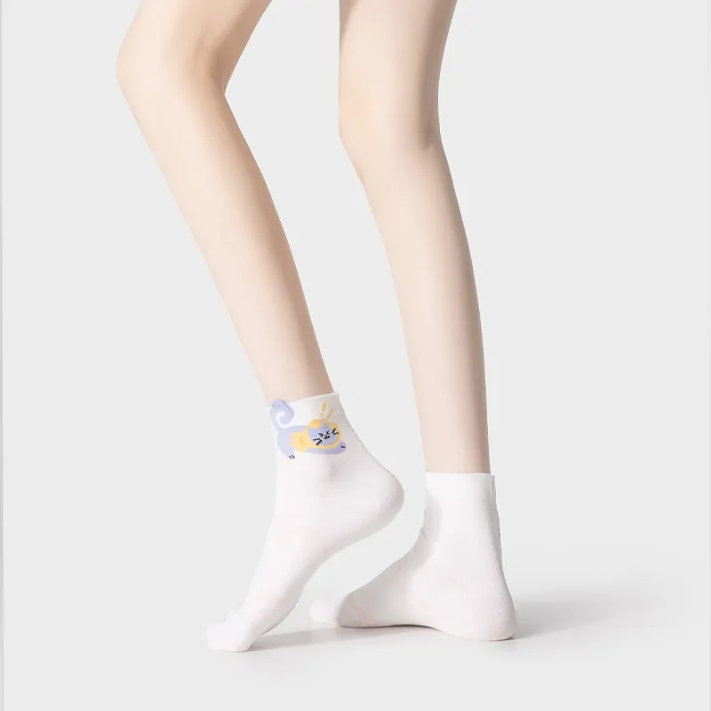 DJUNGLE Ankle Socks Women's 5 Pack-1