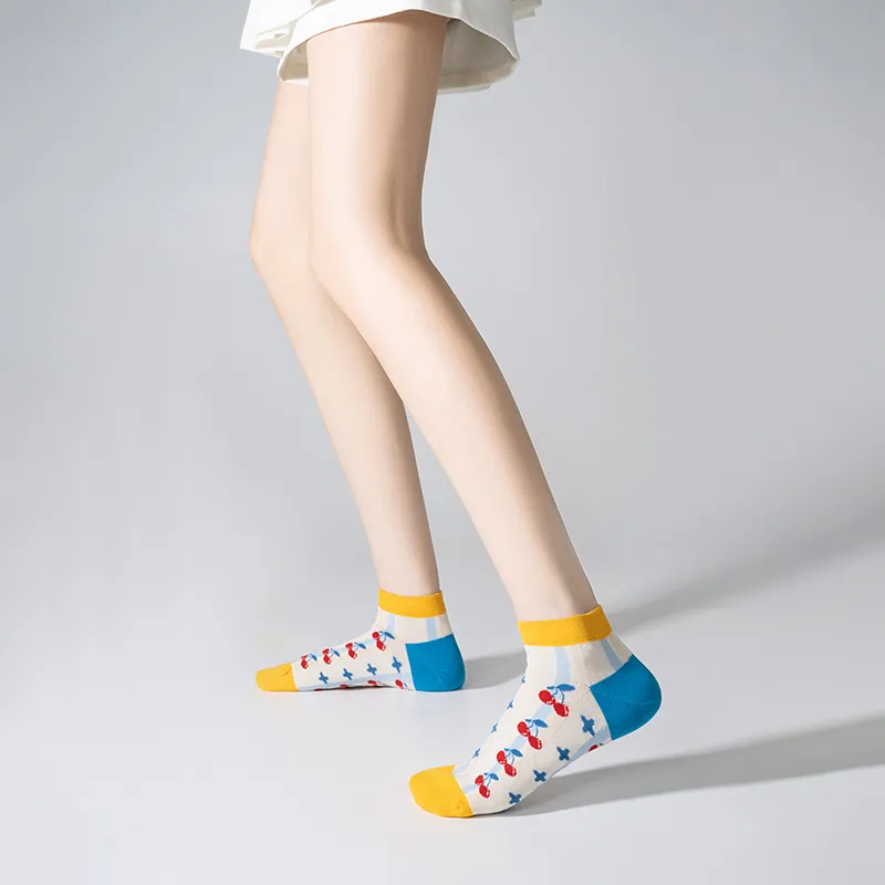 DJUNGLE No Show Socks Women's 5 Pack-2