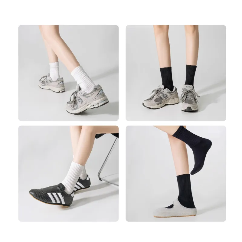 DJUNGLE Mid Calf Socks Unisex 5 Pack-3