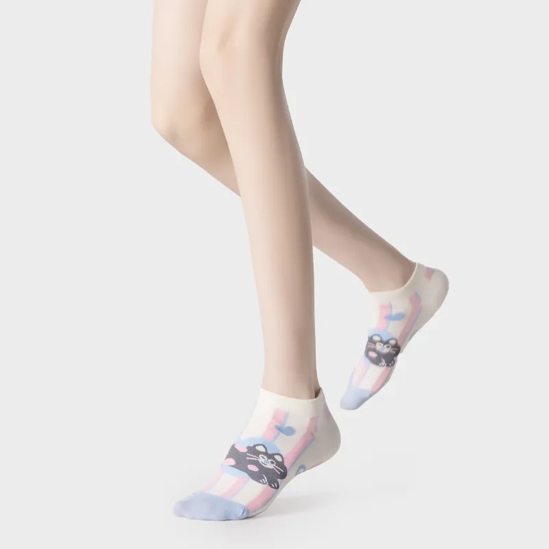 DJUNGLE No Show Socks Women's 5 Pack-2