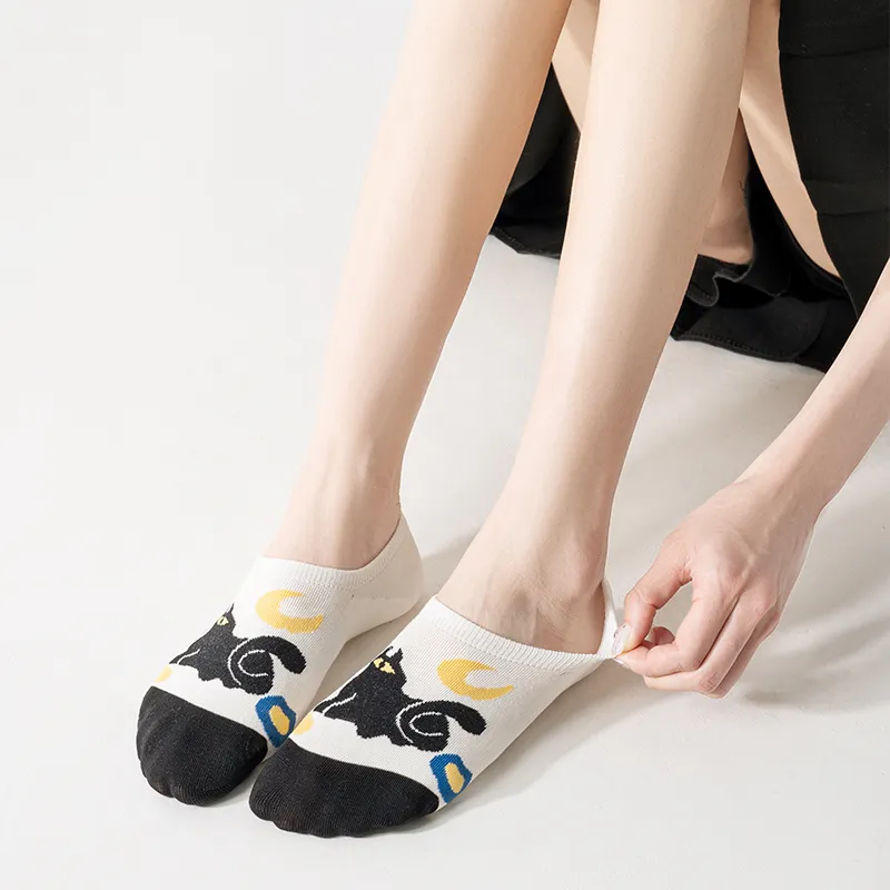 DJUNGLE No Show Socks Unisex 5 Pack-1