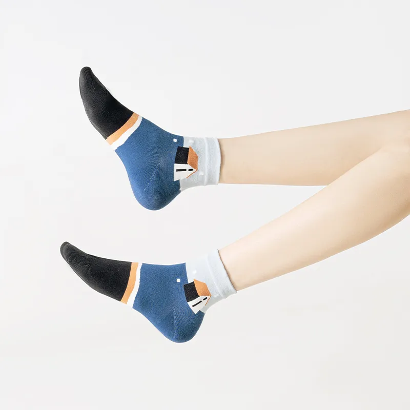 DJUNGLE Ankle Socks Unisex 5 Pack-3