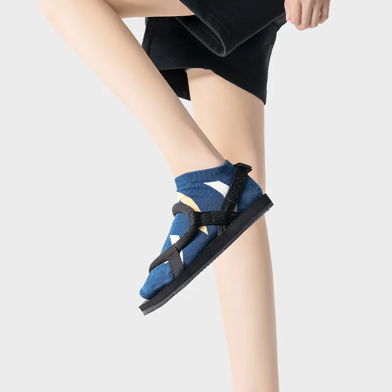 DJUNGLE No Show Socks Unisex 5 Pack-1