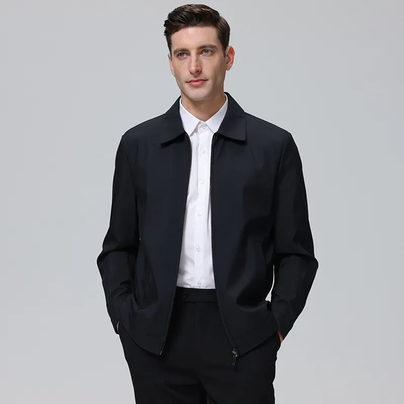 Yalu Lapel Administrative Jacket Spring Fall Jackets & Coats Men's-6
