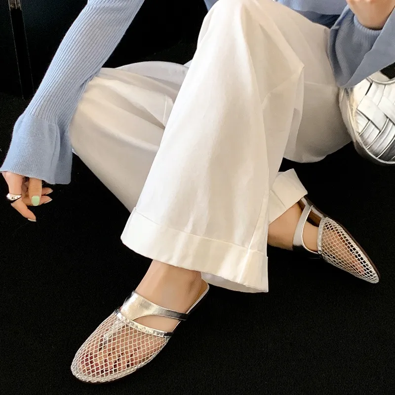JIUXINGDAO Slip Resistant Closed Toe Slippers Women's-8