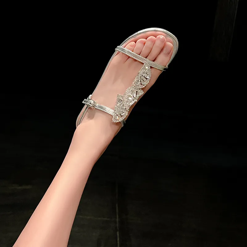 JIUXINGDAO One Strap Sandals Women's-8