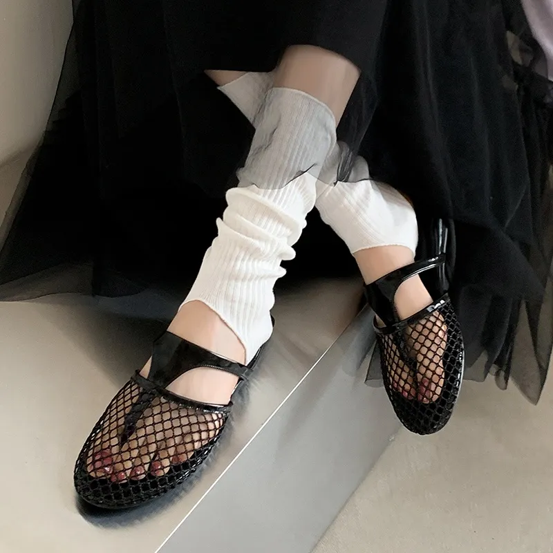 JIUXINGDAO Slip Resistant Closed Toe Slippers Women's-23