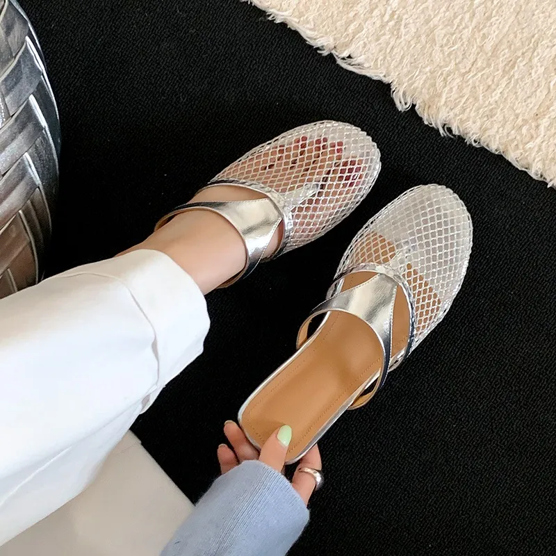 JIUXINGDAO Slip Resistant Closed Toe Slippers Women's-9