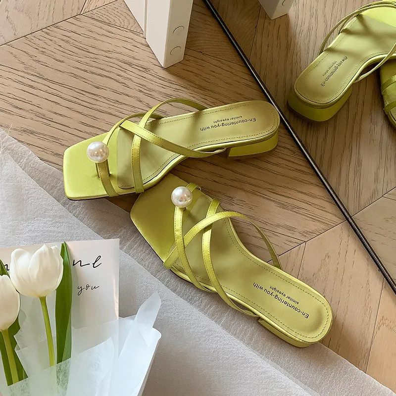 JIUXINGDAO TPR Sole Slip Resistant Slide Slippers Women's-6