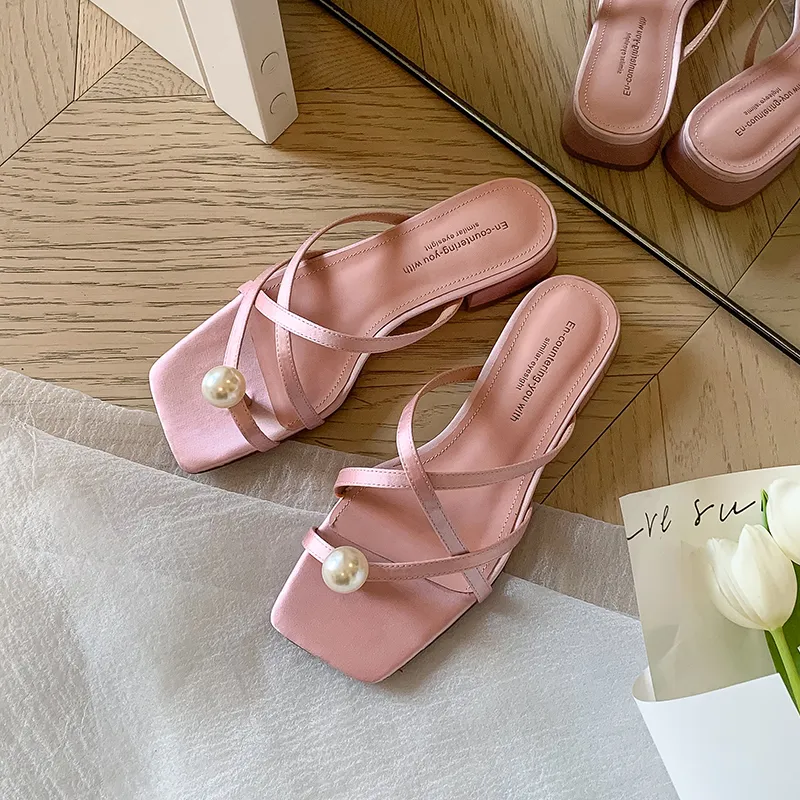 JIUXINGDAO TPR Sole Slip Resistant Slide Slippers Women's-14