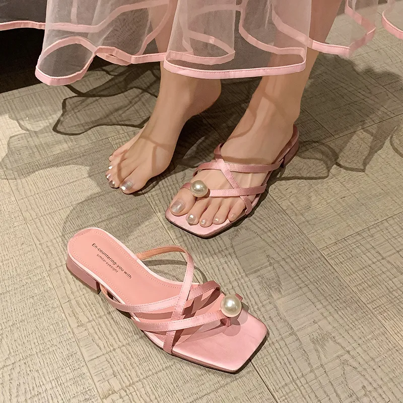 JIUXINGDAO TPR Sole Slip Resistant Slide Slippers Women's-11