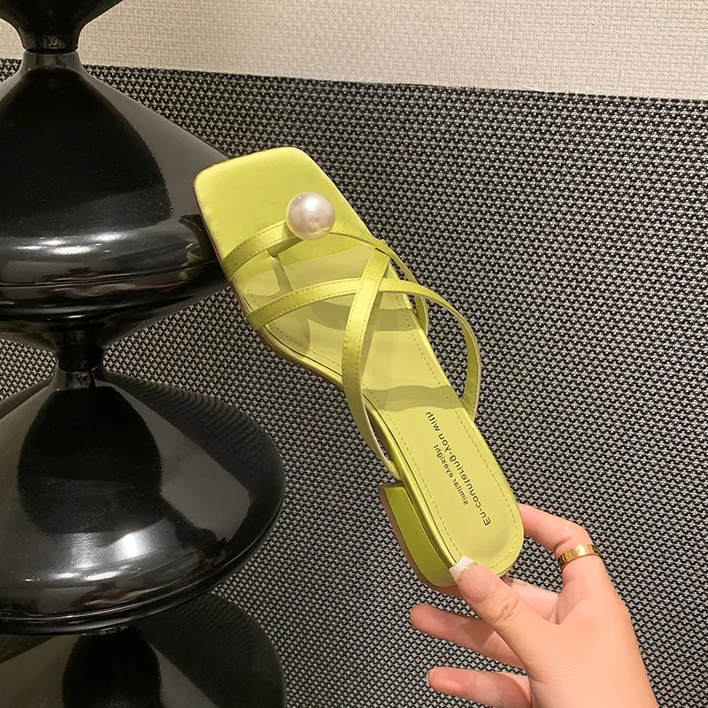 JIUXINGDAO TPR Sole Slip Resistant Slide Slippers Women's-8