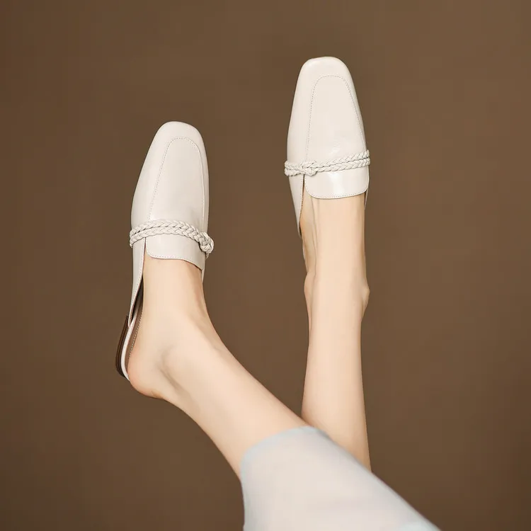JIUXINGDAO Odor Resistant, Abrasion Resistant Closed Toe Slippers Women's-3