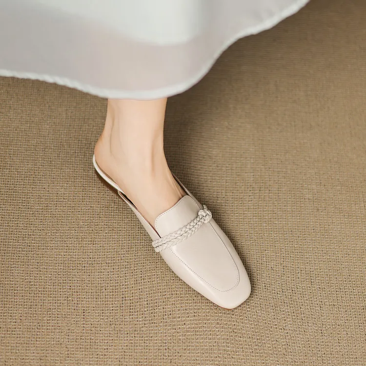 JIUXINGDAO Odor Resistant, Abrasion Resistant Closed Toe Slippers Women's-1