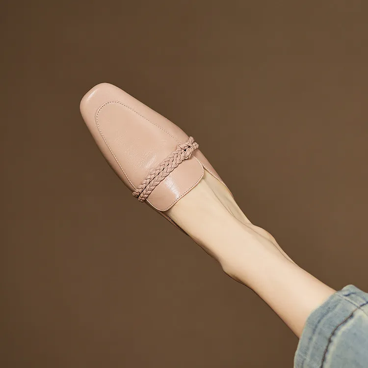 JIUXINGDAO Odor Resistant, Abrasion Resistant Closed Toe Slippers Women's-7