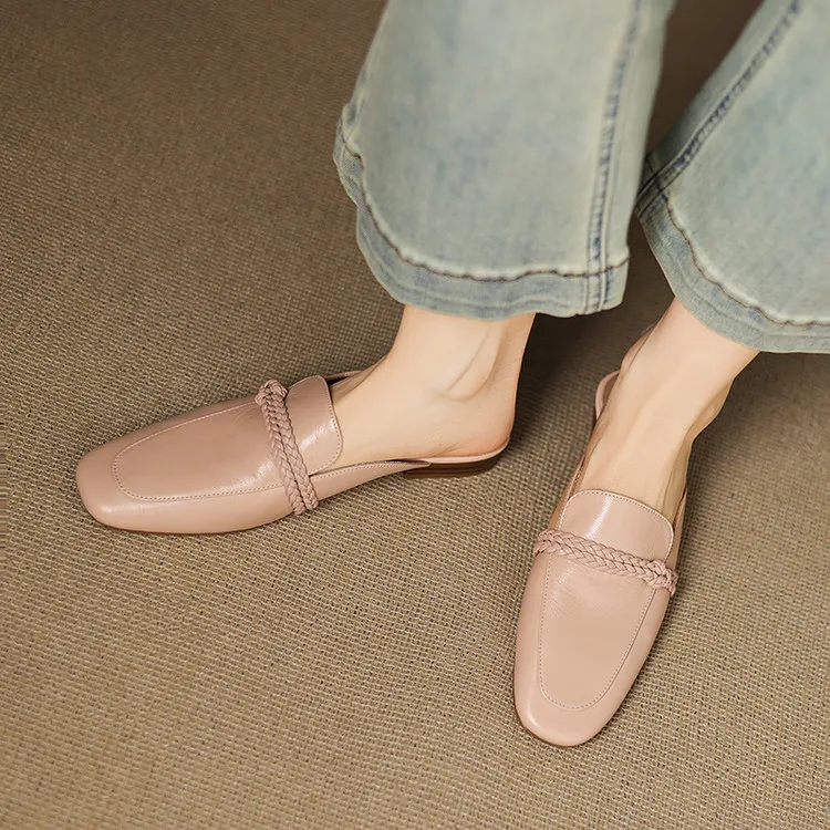 JIUXINGDAO Odor Resistant, Abrasion Resistant Closed Toe Slippers Women's-10