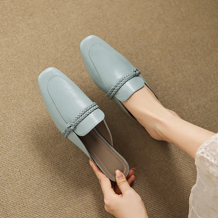 JIUXINGDAO Odor Resistant, Abrasion Resistant Closed Toe Slippers Women's-16