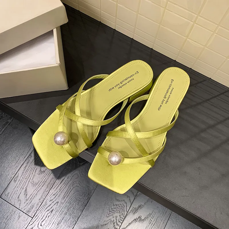 JIUXINGDAO TPR Sole Slip Resistant Slide Slippers Women's-7