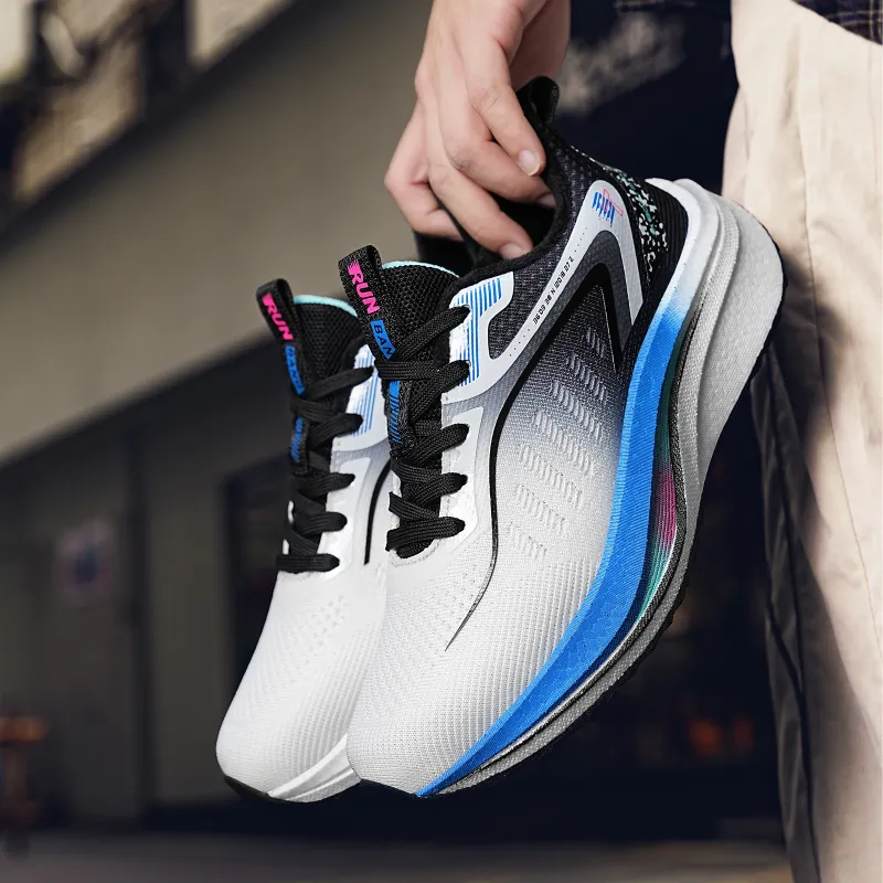 BTE Anti-Slip Wear-Resistant And Coverage Warm Low-Top Carbon Plate Casual Running Shoes Men's-10