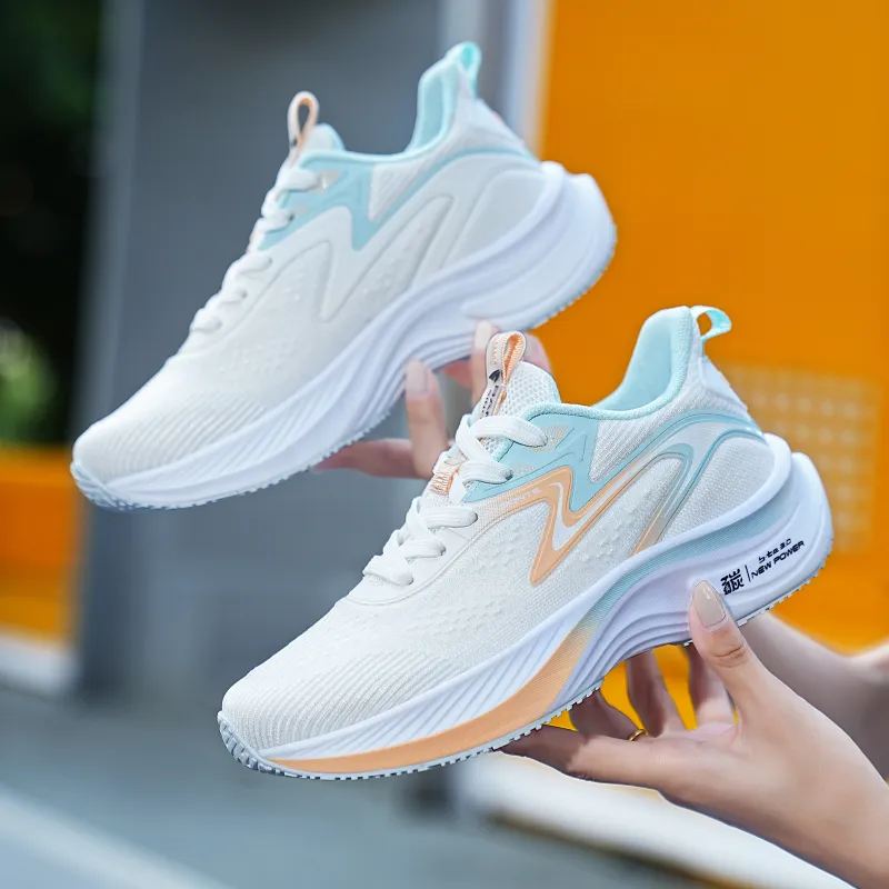 BTE Slip Resistant, Abrasion Resistant, Breathable, Rebound Low Top Long Distance Running Shoes Unisex-5