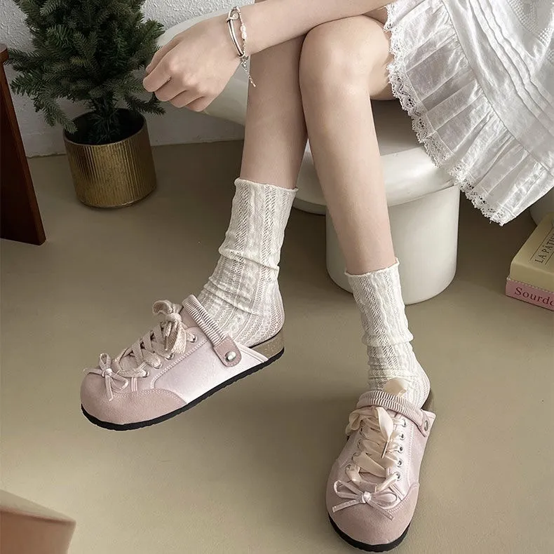BTE Rubber Sole Quiet Odor Resistant Abrasion Resistant Slip Resistant Closed Toe Slippers Women's-7