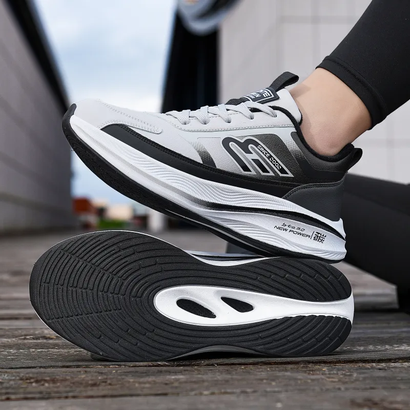 BTE Slip-Resistant Warm Low-Top Running Shoes Unisex-10