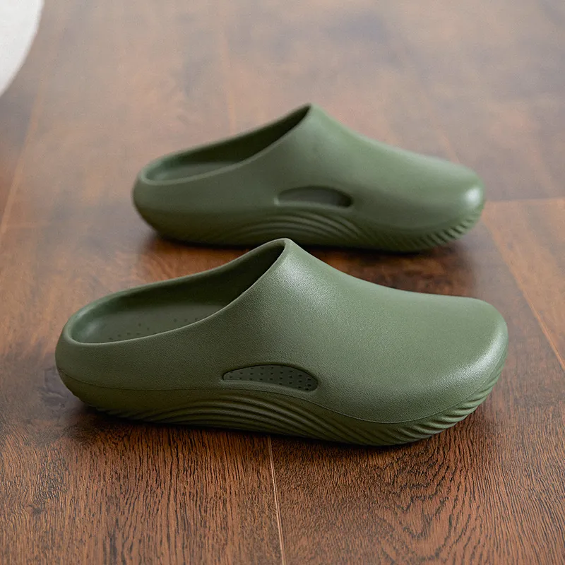BTE Quiet Odor-Resistant Abrasion-Resistant Wrap-toe Slippers Unisex-5
