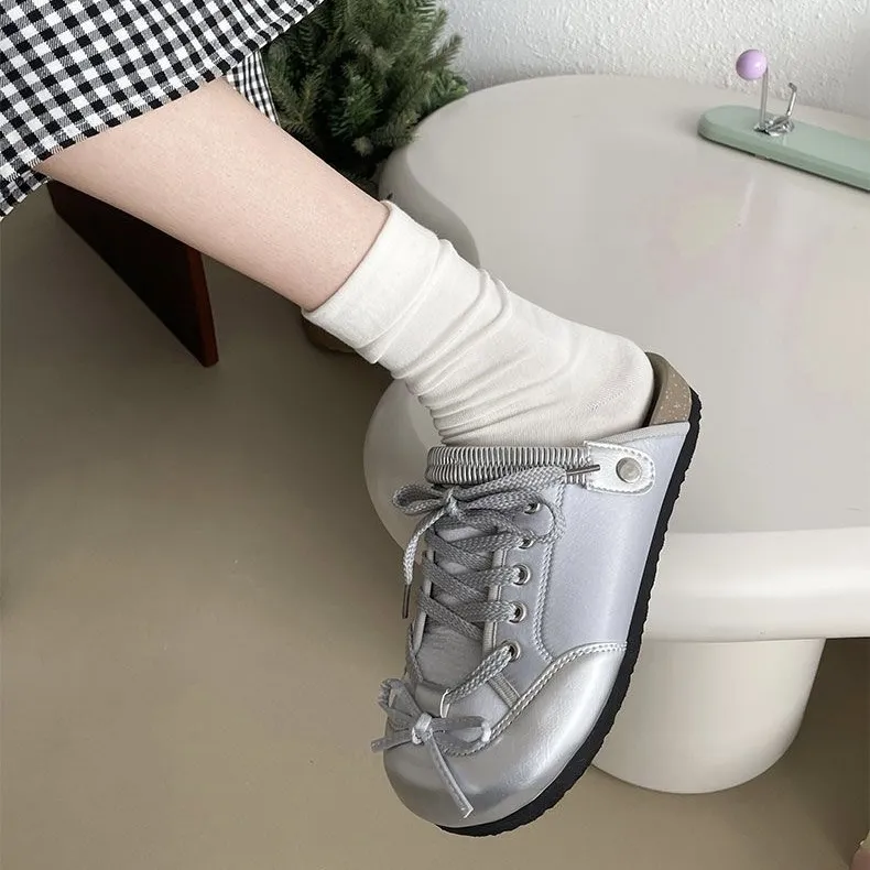 BTE Rubber Sole Quiet Odor Resistant Abrasion Resistant Slip Resistant Closed Toe Slippers Women's-4