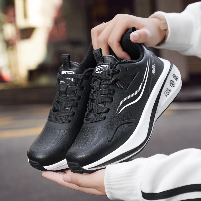 BTE Anti-Slip And Wear-Resistant Coverage Low-Top Carbon Plate Casual Running Shoes Unisex-4