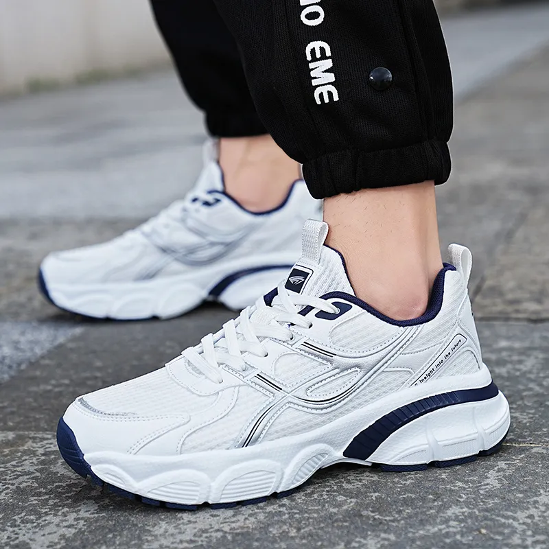 BTE Thermal Cushioning Abrasion Resistant Lightweight Breathable Slip Resistant Low Top Chunky Sneakers Unisex-5